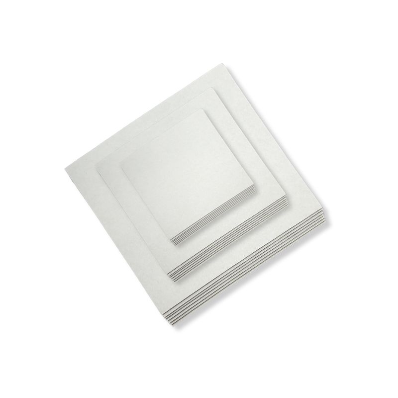 Cardboard Cake Squares