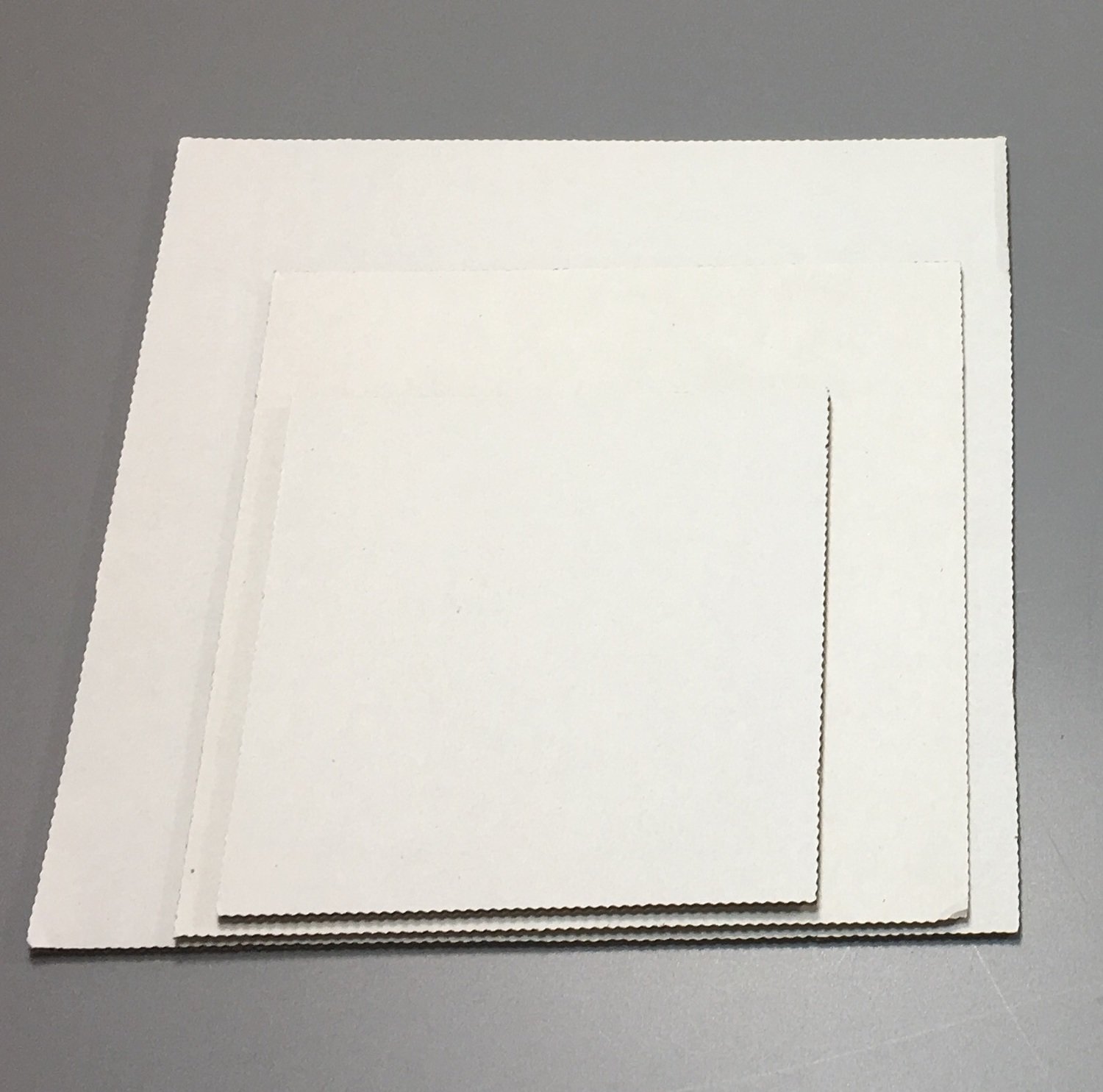 Cardboard Cake Squares