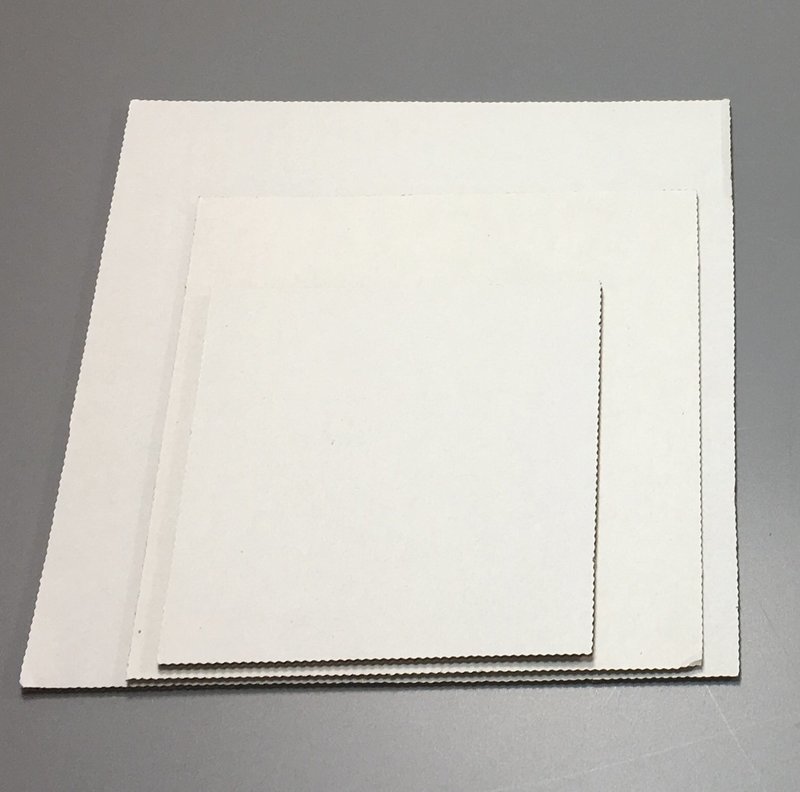 Cardboard Cake Squares