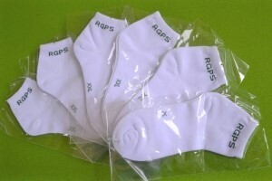 Cotton Socks with RGPS initials