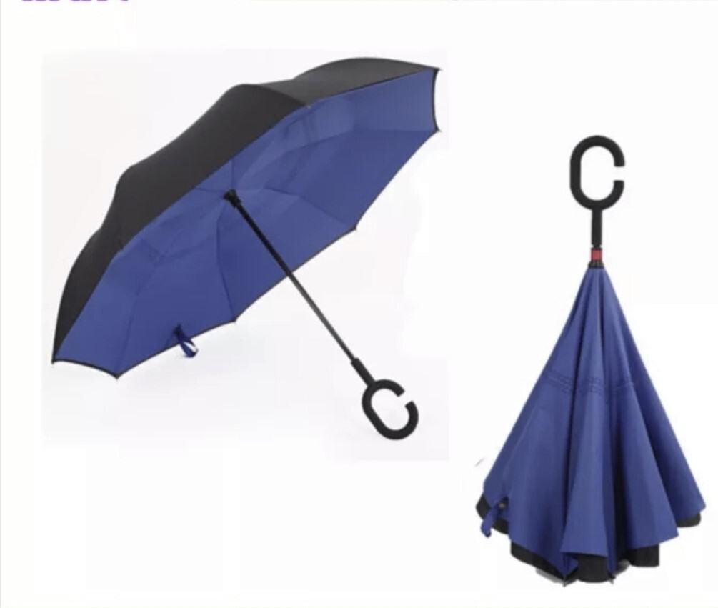 Full size reversible umbrella