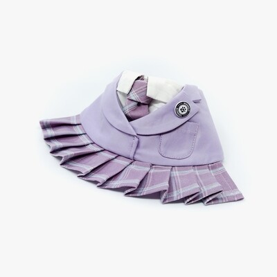 St Edan Girls (02-Lavender Purple Necktie and Short Ver.)