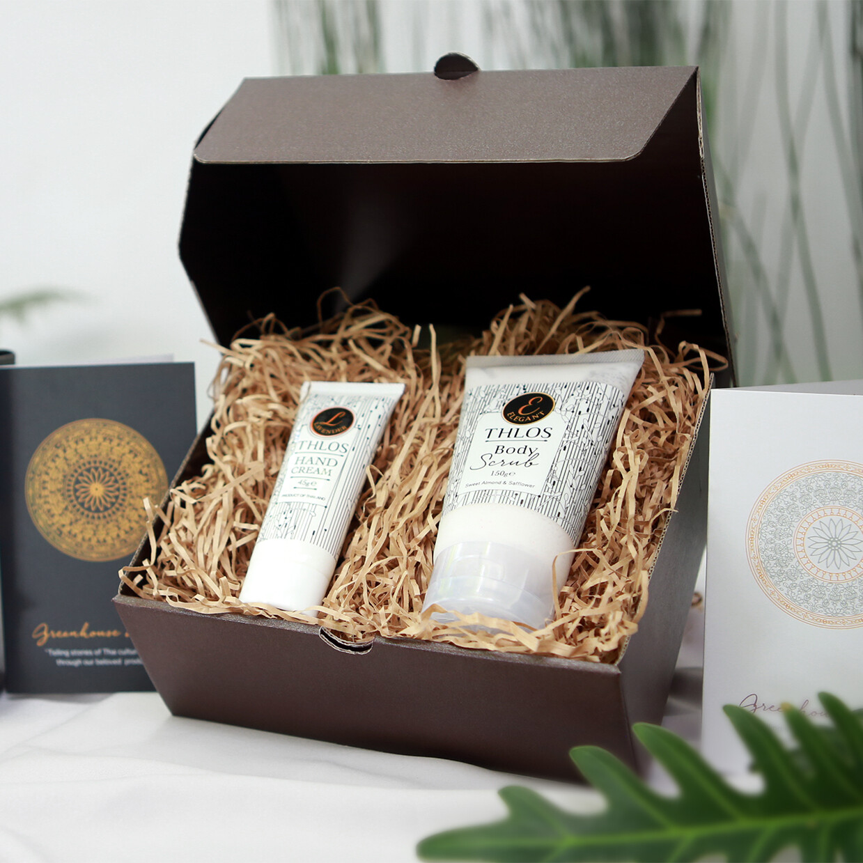 Hand Cream & Body Scrub Set