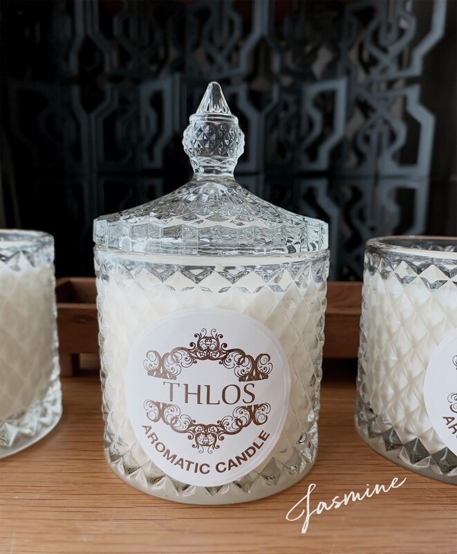 Jasmine Soy Candle : เทียนกลิ่นดอกมะลิ