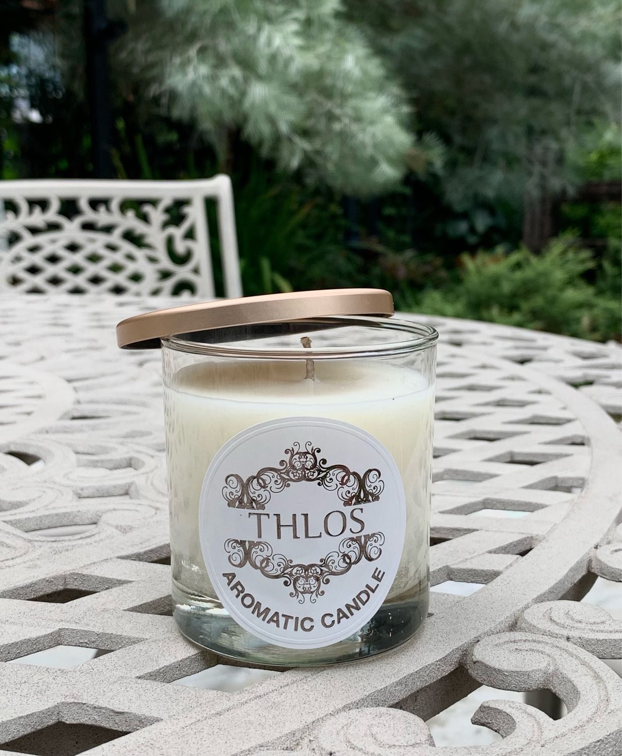 Rose Petal Soy Candle : เทียนกลิ่นกุหลาบ