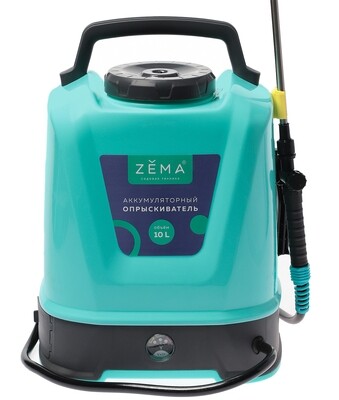 Аккумуляторный опрыскиватель ZEMA объемом 10 литров