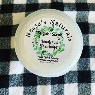 Eucalyptus (Spear)Mint Sugah Scrub Eucalyptus (Spear)Mint Sugah Scrub