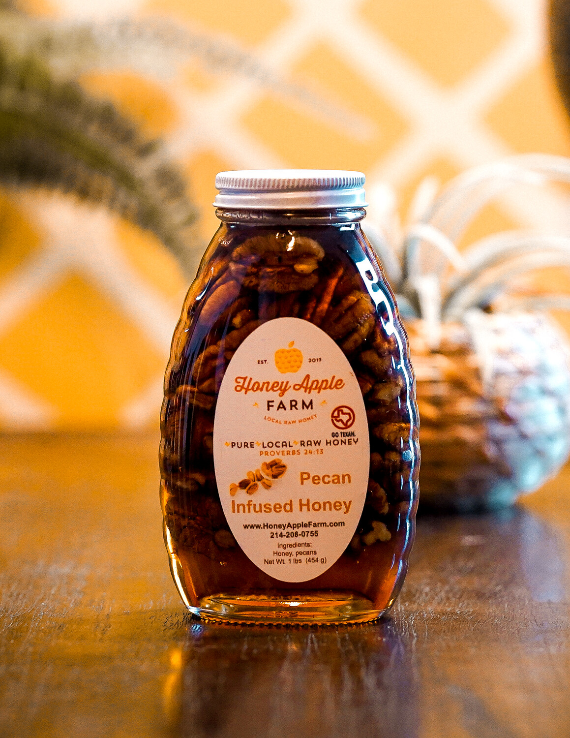 PECAN INFUSED HONEY