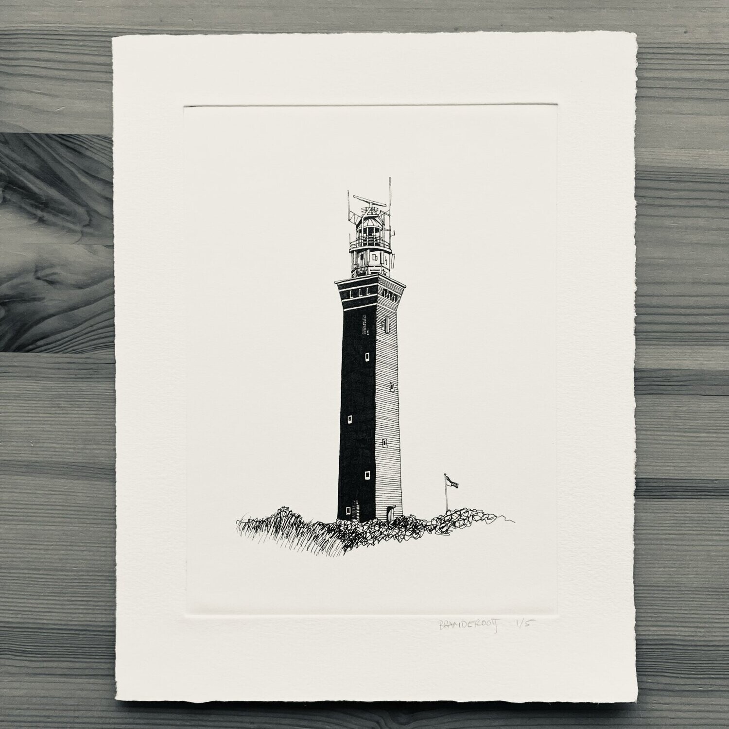 'Westhoofd' lighthouse, Ouddorp