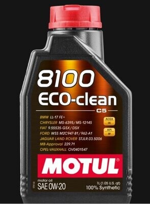 Olio Motore 8100 Eco-clean 0W-20 [conf. 12x1]