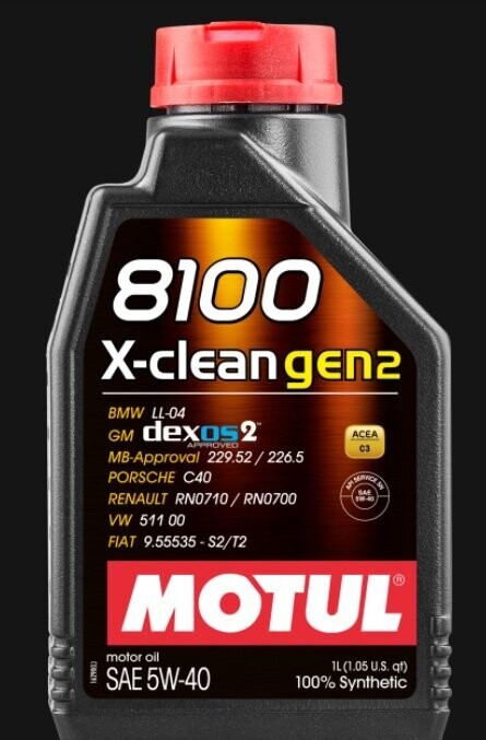 Olio motore 8100 X-clean GEN2 5W-40 [conf.12x1]