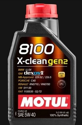 Olio motore 8100 X-clean GEN2 5W-40 [conf.12x1]