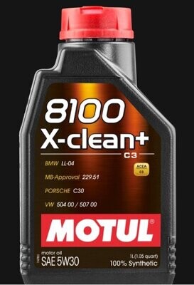 Olio Motore 8100 X-clean+ 5W-30 [conf.12x1]