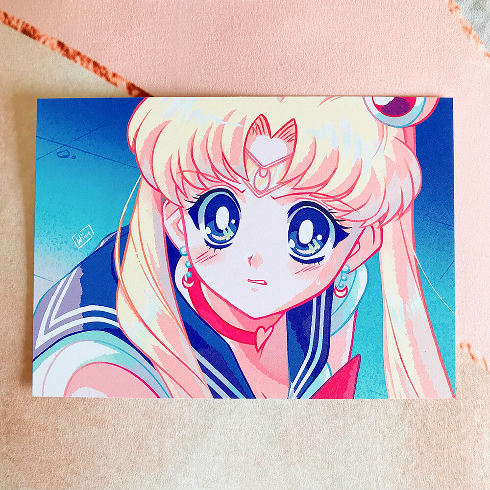 Sailor Moon Redraw 7 x 5 inch Art Print