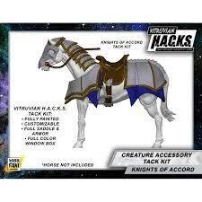 Vitruvian H.A.C.K.S. Mighty Steeds Knight of Accord Heavy Tack Accessory Kit