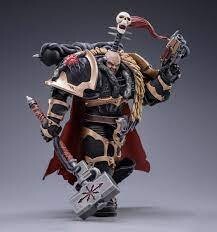 Warhammer 40K Black Legion Chaos Lord Khalo the Ravager 1/18 Scale Figure