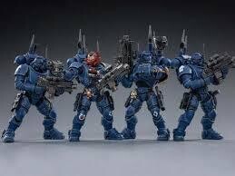 Warhammer 40k JOYTOY Ultramarines Vanguard space marines Infiltrators 1:18 Scale