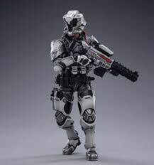 SHADOW WING ENFORCER (BLACK AND GOLD) 1/18 SCALE HARDCORE COLDPLAY SKELETON FORCES | JOY TOY