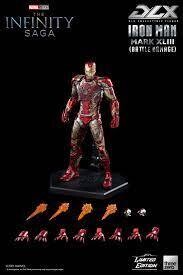 IRON MAN MARK 43 BATTLE DAMAGE LIMITED EDITION (THREE ZERO)