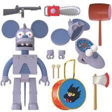 ROBOT ITCHY &quot;THE SIMPSONS&quot; SUPER7 ULTIMATES