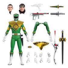 GREEN RANGER "POWER RANGERS" SUPER7 ULTIMATES
