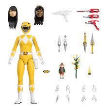 YELLOW RANGER &quot;POWER RANGER&quot; SUPER7 ULTIMATES