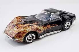 CORVETTE 1968 FLAMES