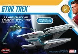 STAR TREK U.S.S. GRISSOM NCC-638 &amp; KLINGON BIRD-OF-PREY