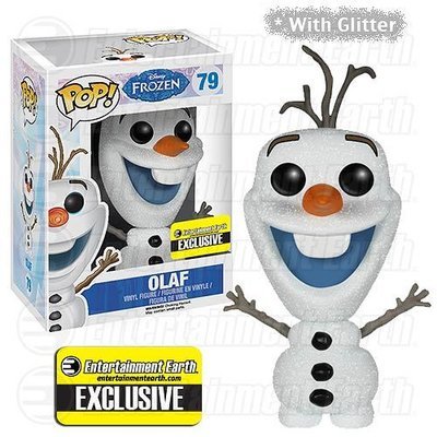 Disney Frozen Glitter Olaf the Snowman Pop! Vinyl Figure