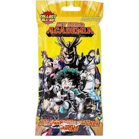 MY HERO ACADEMIA HOLOGRAPHIC STICKER PACK | 5 STICKERS INSIDE