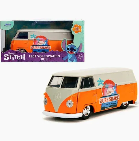 STITCH 1961 VOLKSWAGON BUS JADA 1/32 SCALE