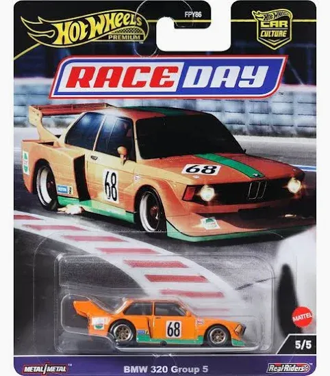 BMW 320 GROUP 5 #68 HOT WHEELS RACE DAY