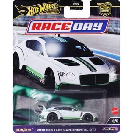 2018 BENTLEY CONTINENTASL GT3 HOT WHEELS RACE DAY
