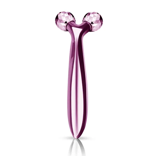 Skin Care Face Massager Tightens &amp; Tones Skin Appearance, Improves Complexion, and Reduces Aging &amp; Wrinkles, Silver