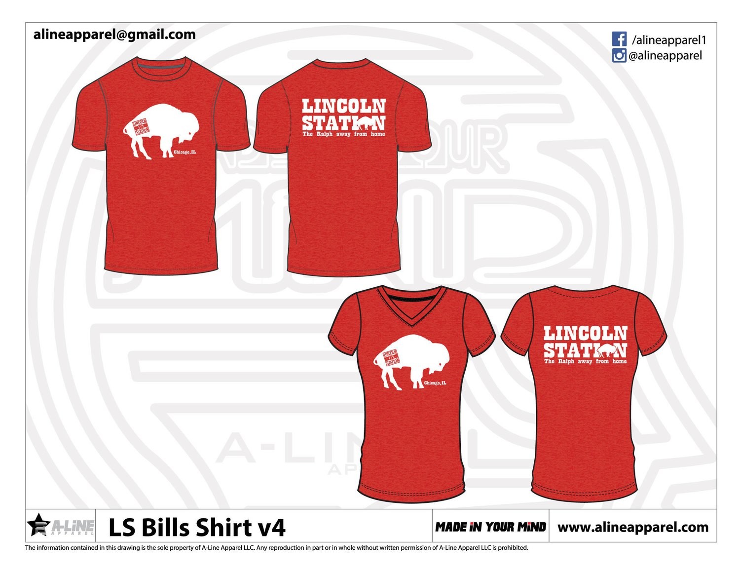 Lincoln Station Bills T-Shirts
