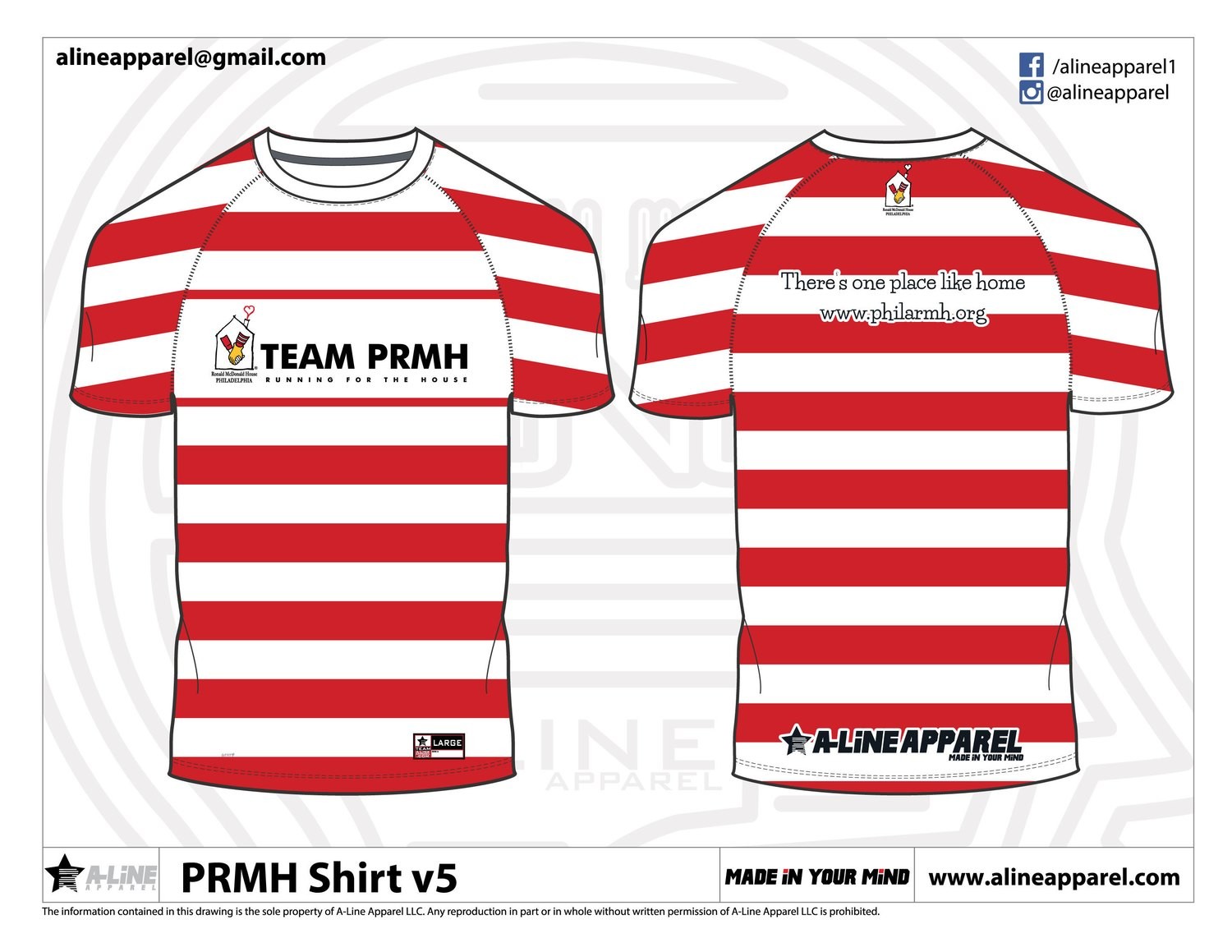 PRMH Running Shirts