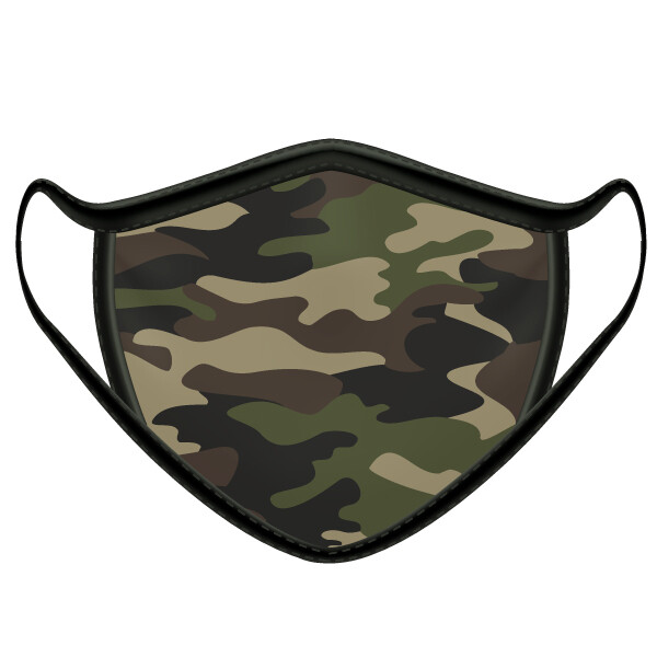 Camo Face Mask- Youth Size Only