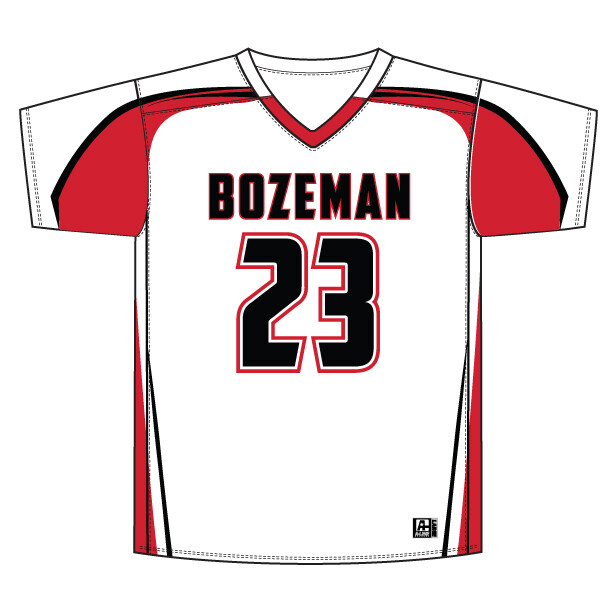Bozeman Replacement Jersey: White