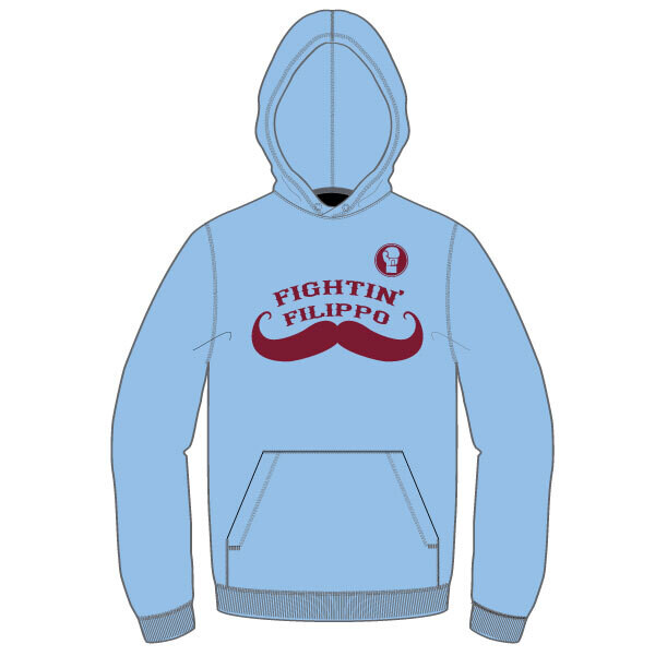 Fightin&#39; Filippo Hoodie- Light Blue