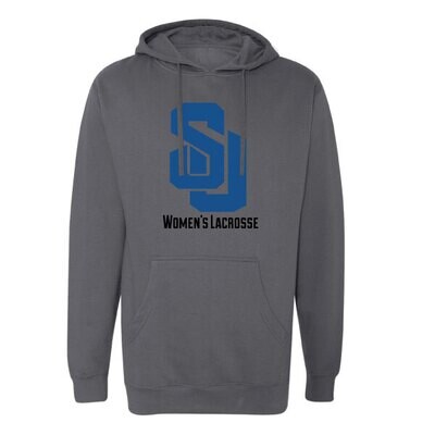 Shorter Lacrosse Hoodie- Charcoal