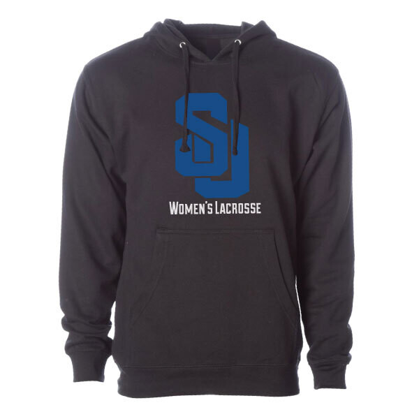 Shorter Lacrosse Hoodie- Black