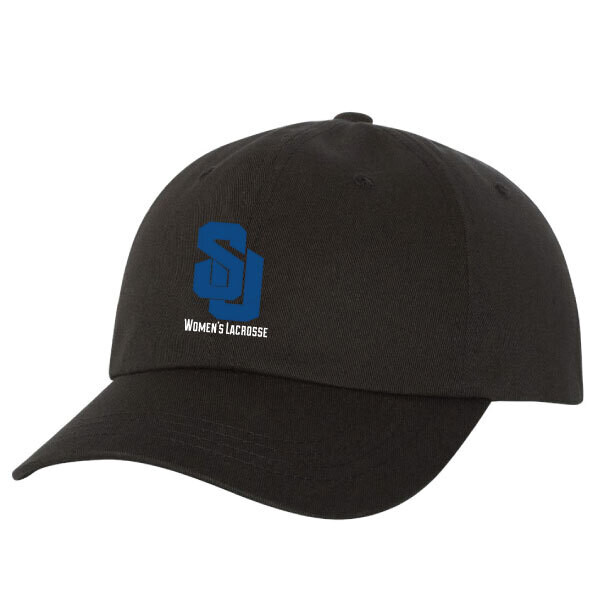 Shorter Lacrosse Hat- Black