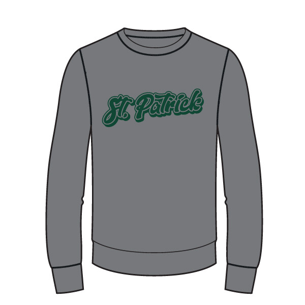 SPS Premium Crew Neck Sweatshirt- Charcoal