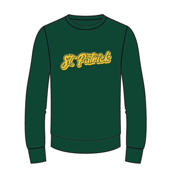 SPS Premium Crew Neck Sweatshirt- Forest Green