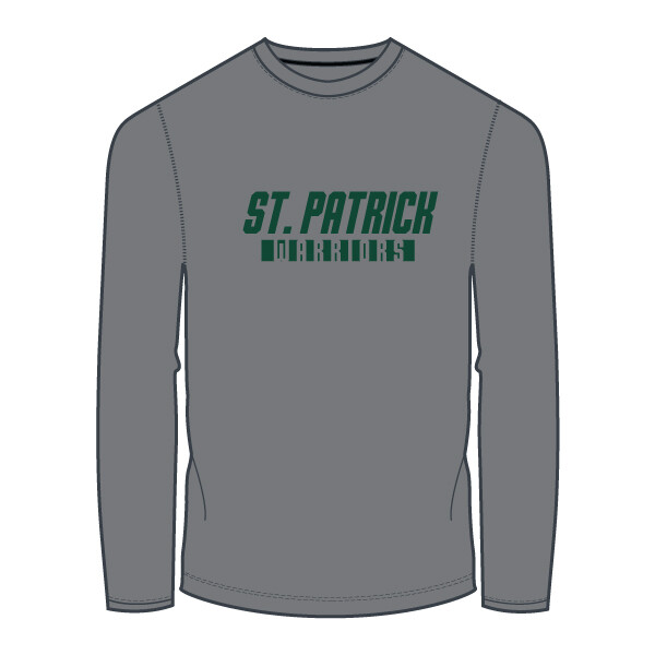 SPS Long Sleeve Performance T-Shirt- Charcoal