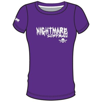 Nightmare Women's Performance T-Shirt: Purple