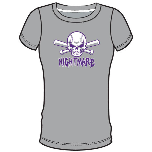 Nightmare Women's Cotton T-Shirt: Heather Grey