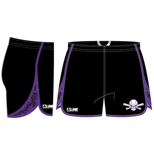 Nightmare Women's Running Short: Black