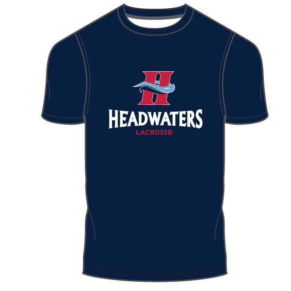 Headwaters Men's T-Shirt- Navy