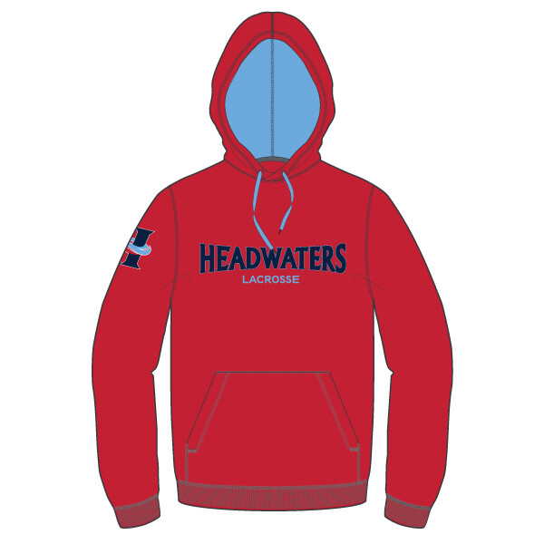 Headwaters Premium Hoodie: Red